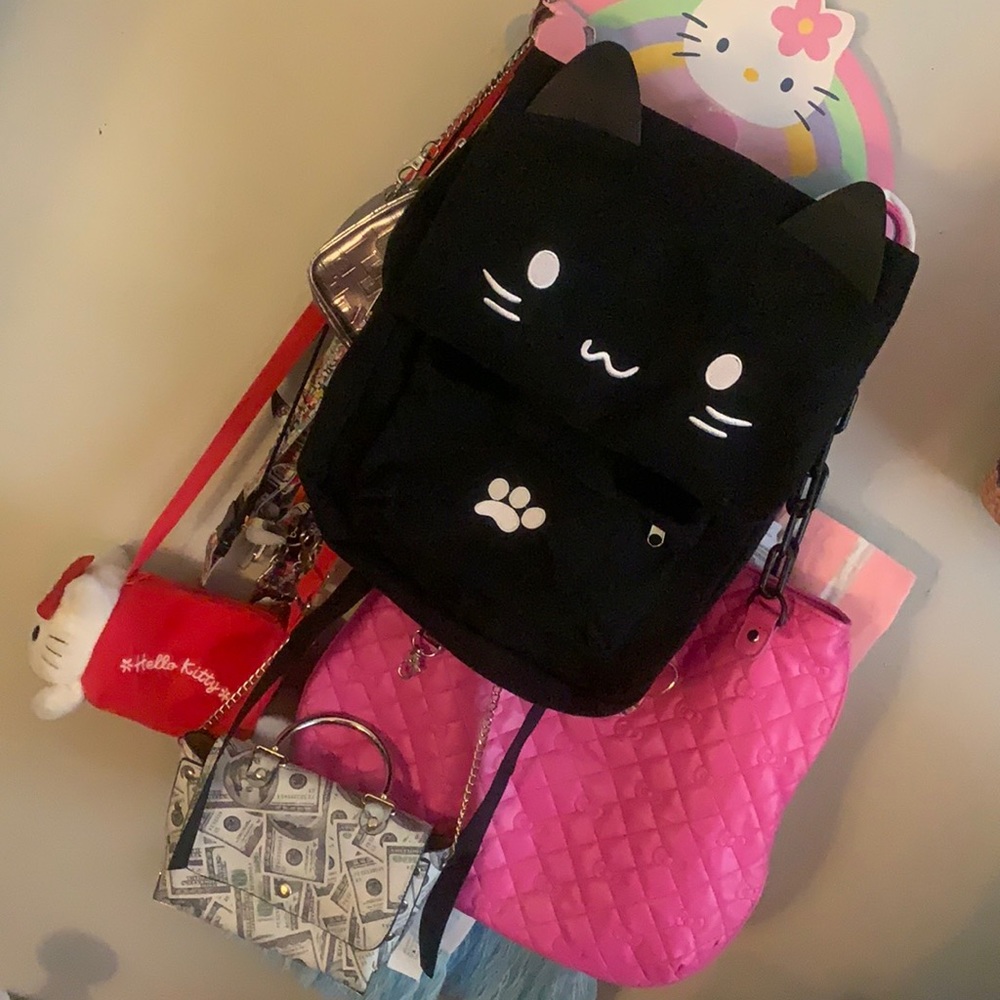 Kawaii kitty backpack